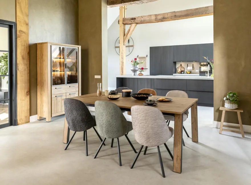 Henders en Hazel Delmonte Eettafel