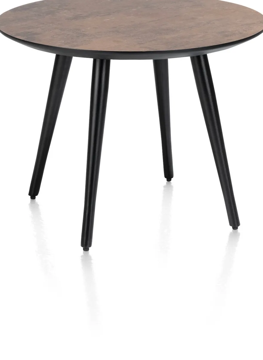 Henders en Hazel Maze Rond L Salontafel