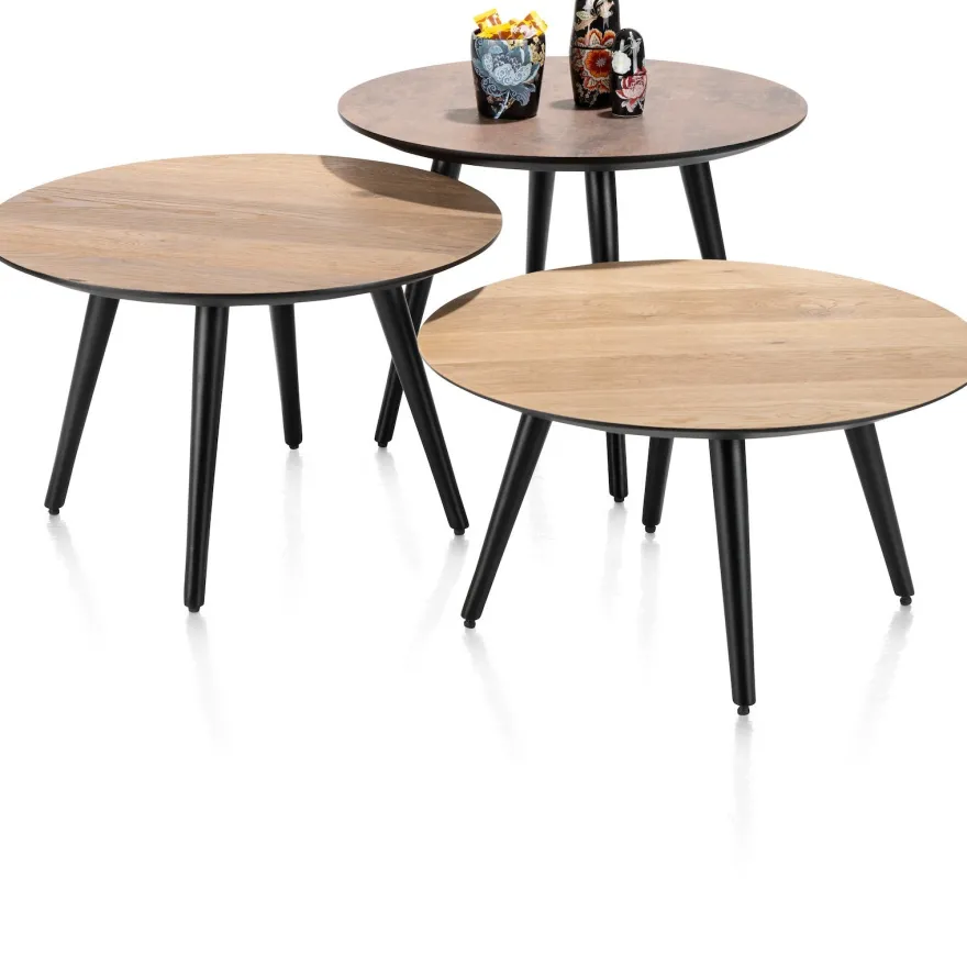 Henders en Hazel Maze Rond M Salontafel