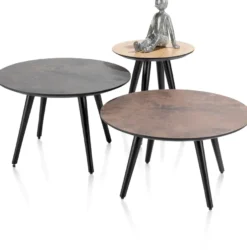 Henders en Hazel Maze Rond M Salontafel
