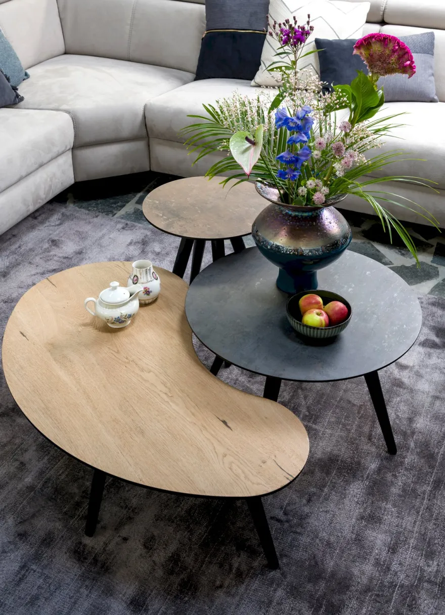 Henders en Hazel Maze Rond S Salontafel