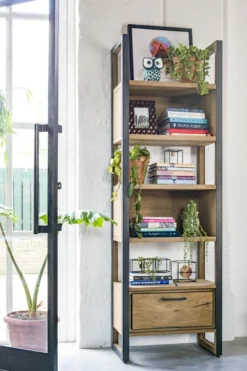 Henders en Hazel Metalo Boekenkast
