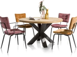 Henders en Hazel Metalox Rond Eettafel