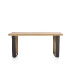 Henders en Hazel Metalox V-Poot Hout Eettafel