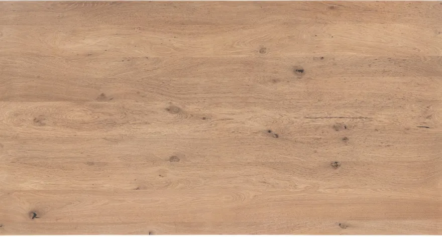 Henders en Hazel Metalox V-Poot Hout Eettafel
