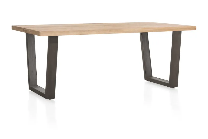 Henders en Hazel Metalox V-Poot Metaal Eettafel