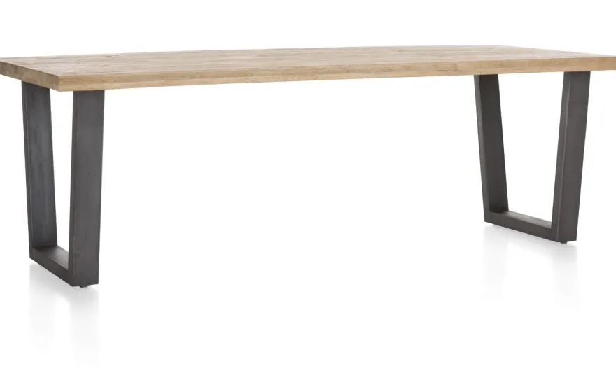 Henders en Hazel Metalox V-Poot Metaal Eettafel