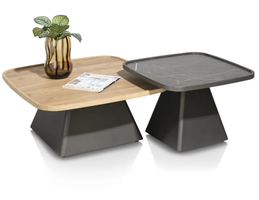 Henders en Hazel Oskar Onyx Salontafel