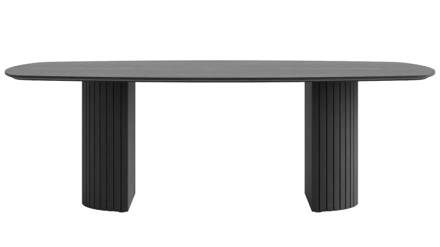 Henders en Hazel Pavie Castle Black Eettafel