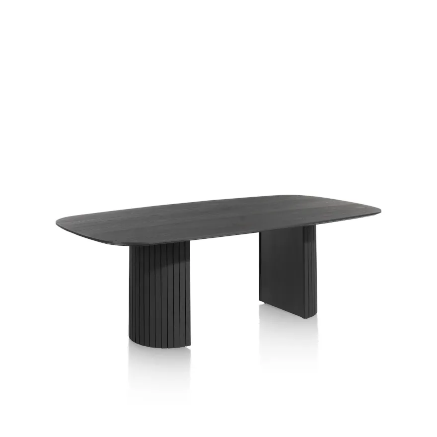 Henders en Hazel Pavie Castle Black Eettafel