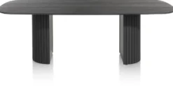 Henders en Hazel Pavie Castle Black Eettafel