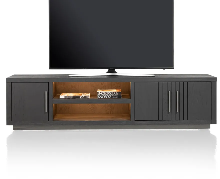 Henders en Hazel Pavie Castle Black Tv-meubel