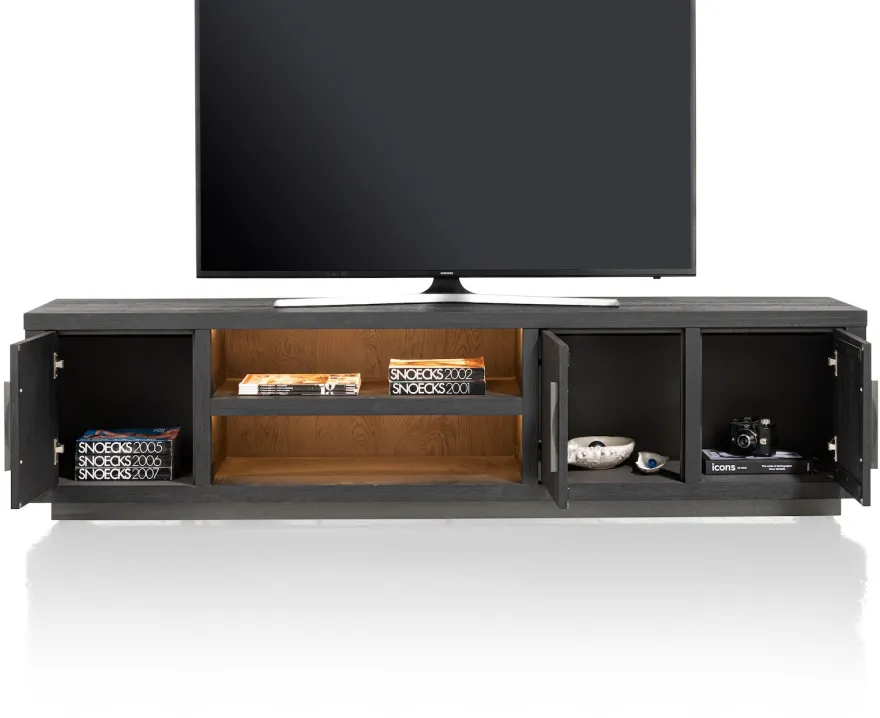Henders en Hazel Pavie Castle Black Tv-meubel