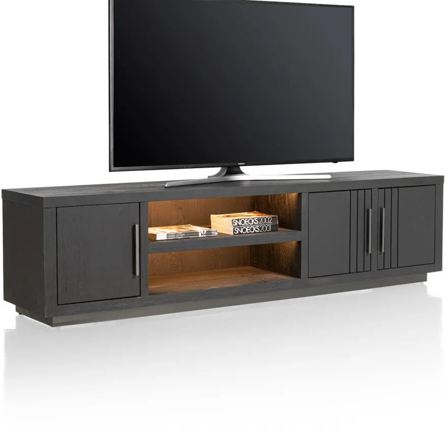 Henders en Hazel Pavie Castle Black Tv-meubel