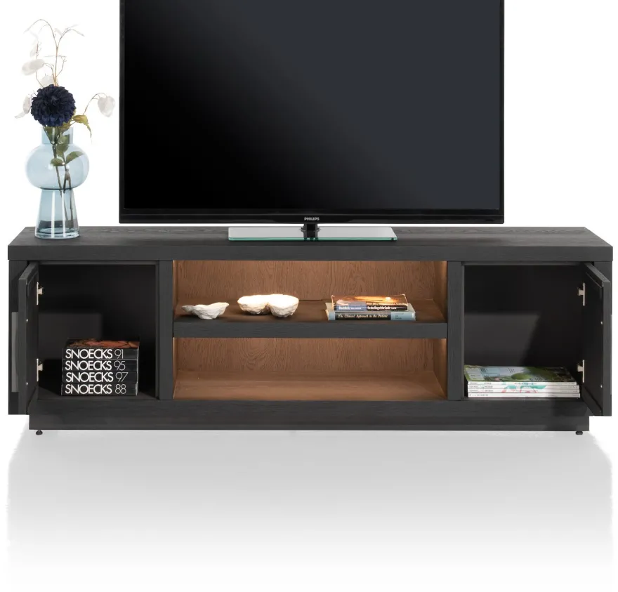 Henders en Hazel Pavie Castle Black Tv-meubel
