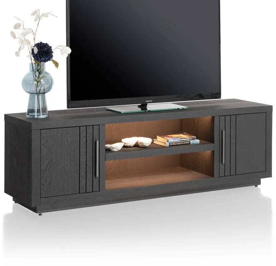 Henders en Hazel Pavie Castle Black Tv-meubel