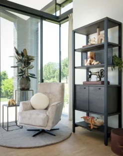 Henders en Hazel Ridgefield Castle Antraciet Roomdivider
