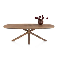 Henders en Hazel Trapani Ovale Eettafel