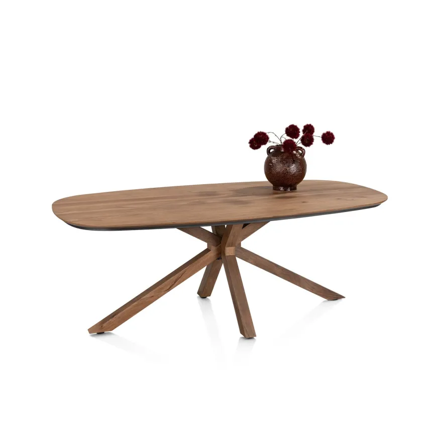 Henders en Hazel Trapani Ovale Eettafel