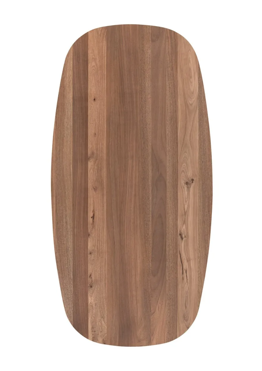 Henders en Hazel Trapani Ovale Eettafel
