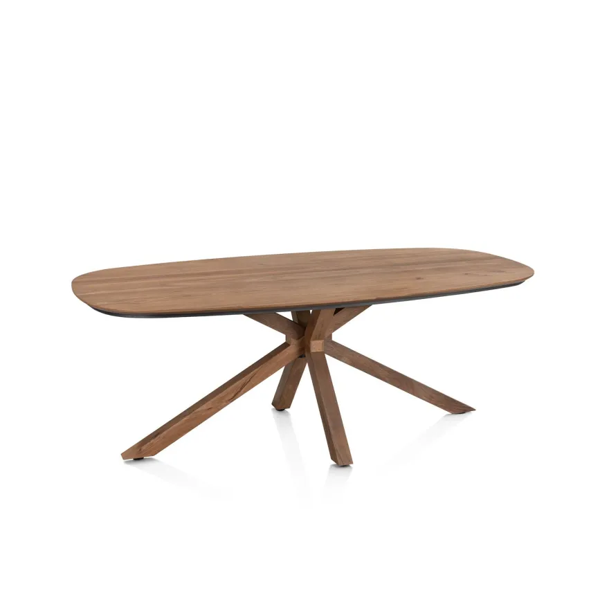 Henders en Hazel Trapani Ovale Eettafel