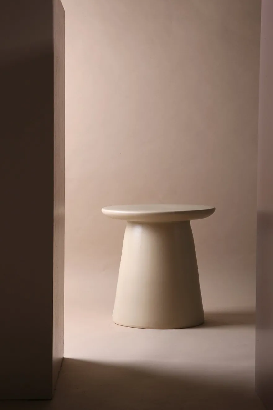 HKLIVING Earthenware M Bijzettafel