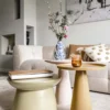 HKLIVING Earthenware XL Bijzettafel
