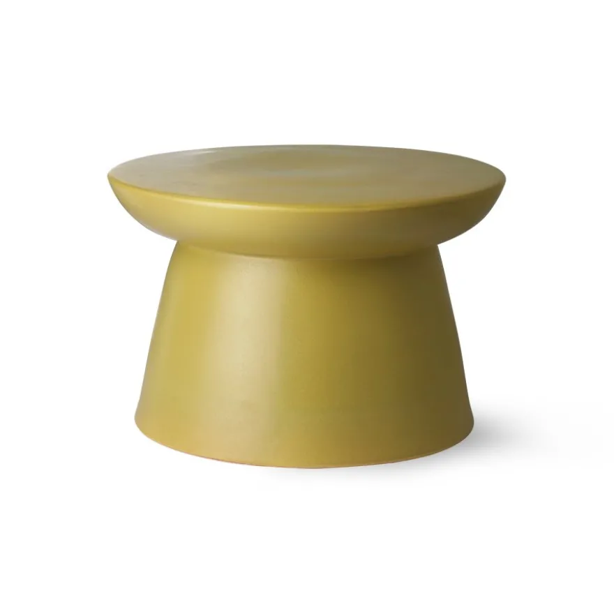 HKLIVING Earthenware XL Bijzettafel