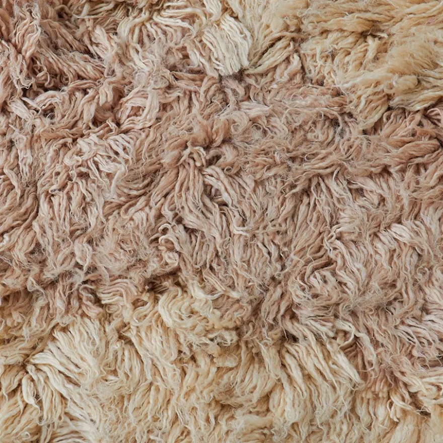 HKLIVING Fluffy Square Vloerkleed
