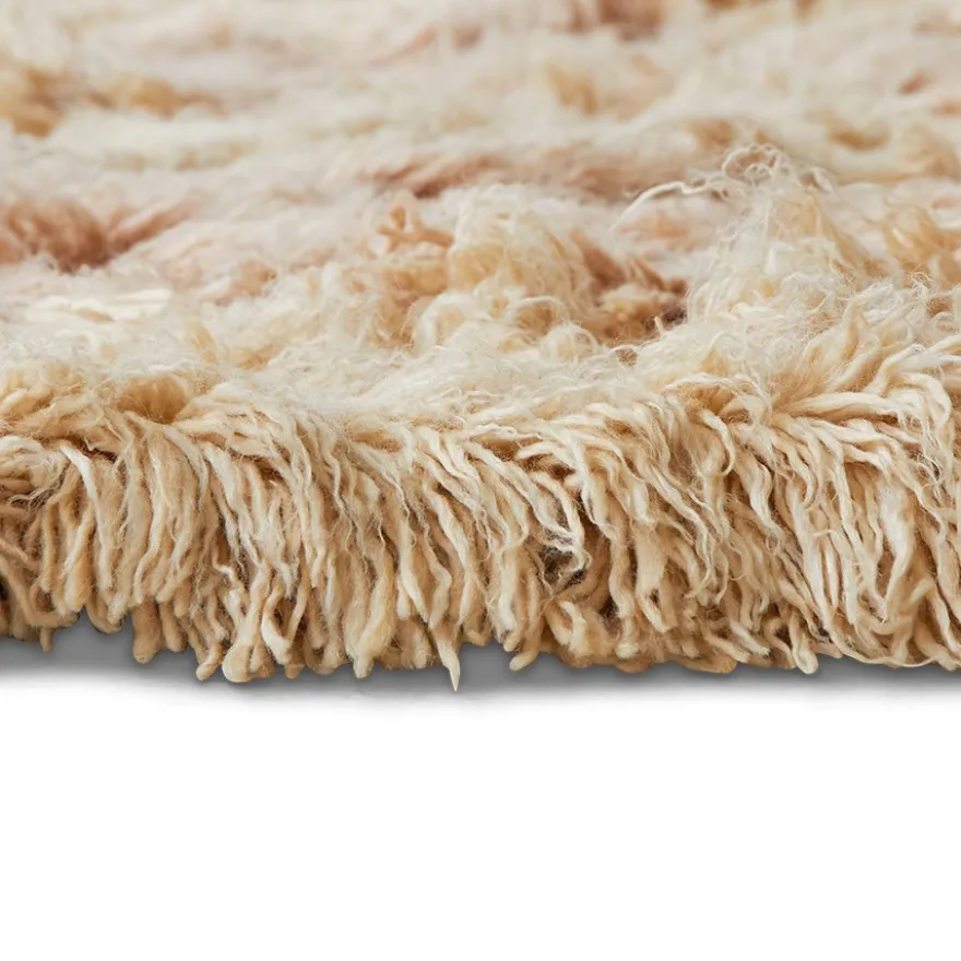 HKLIVING Fluffy Square Vloerkleed