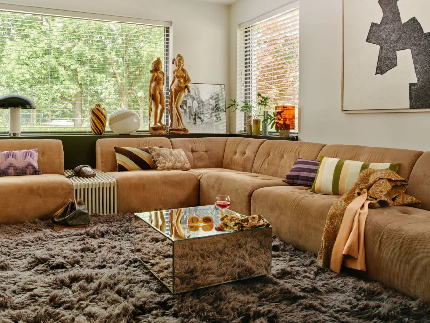 HKLIVING Mirror Block Salontafel