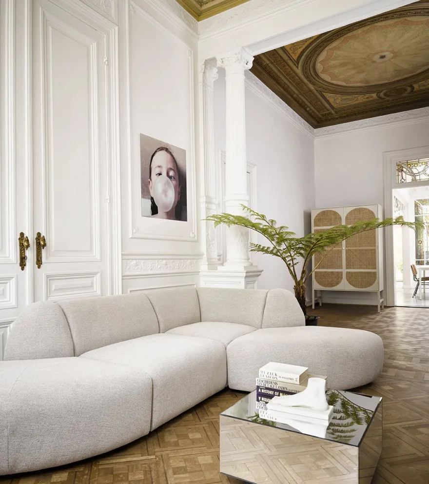 HKLIVING Mirror Block Salontafel