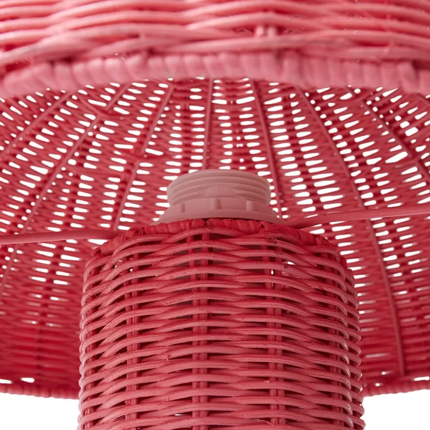 HKLIVING Rattan Tafellamp