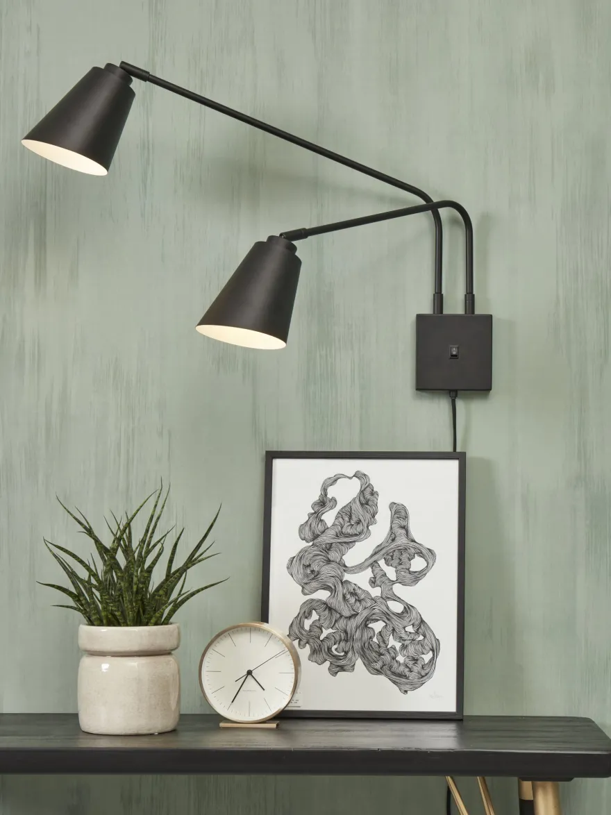 It's about RoMi Bremen 2 spots Wandlamp