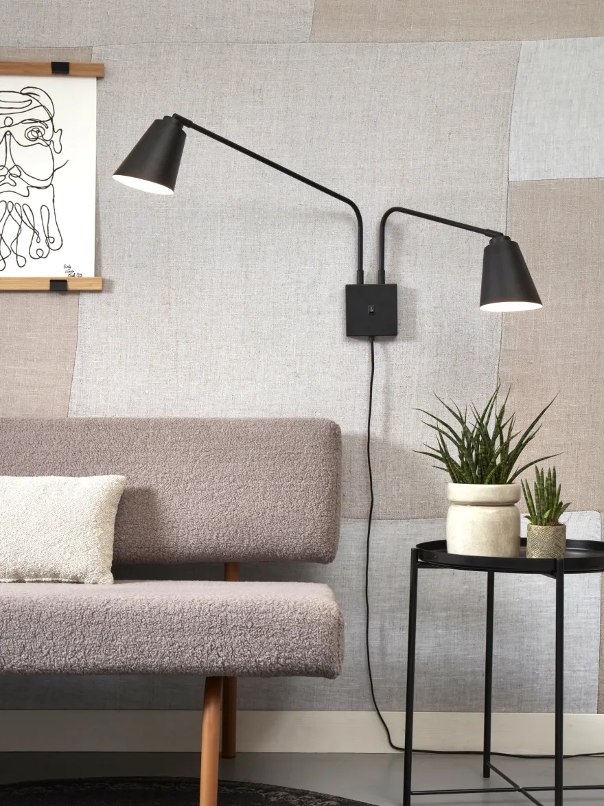 It's about RoMi Bremen 2 spots Wandlamp