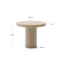 Kave Home Aiguablava S Tuintafel
