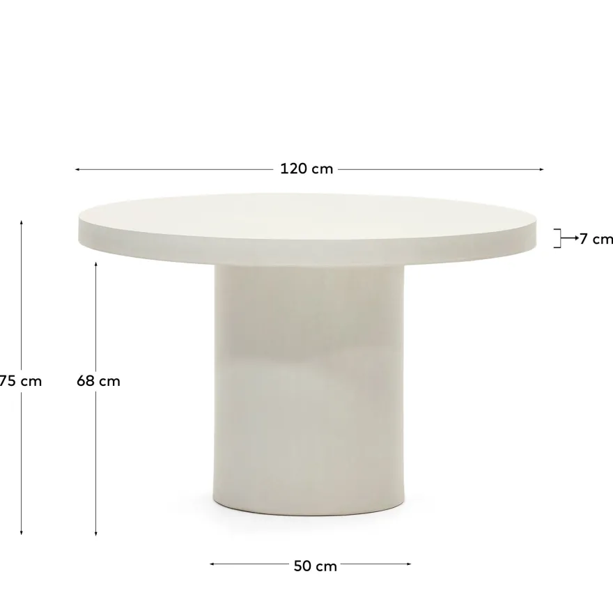 Kave Home Aiguablava Tuintafel