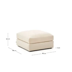 Kave Home Alea Hocker