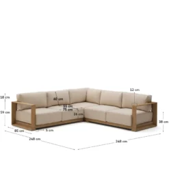 Kave Home Ambra Tuinbank