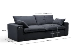 Kave Home Anarela 3-Zitsbank
