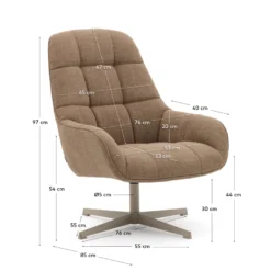 Kave Home Arenys Kleine Tafellamp