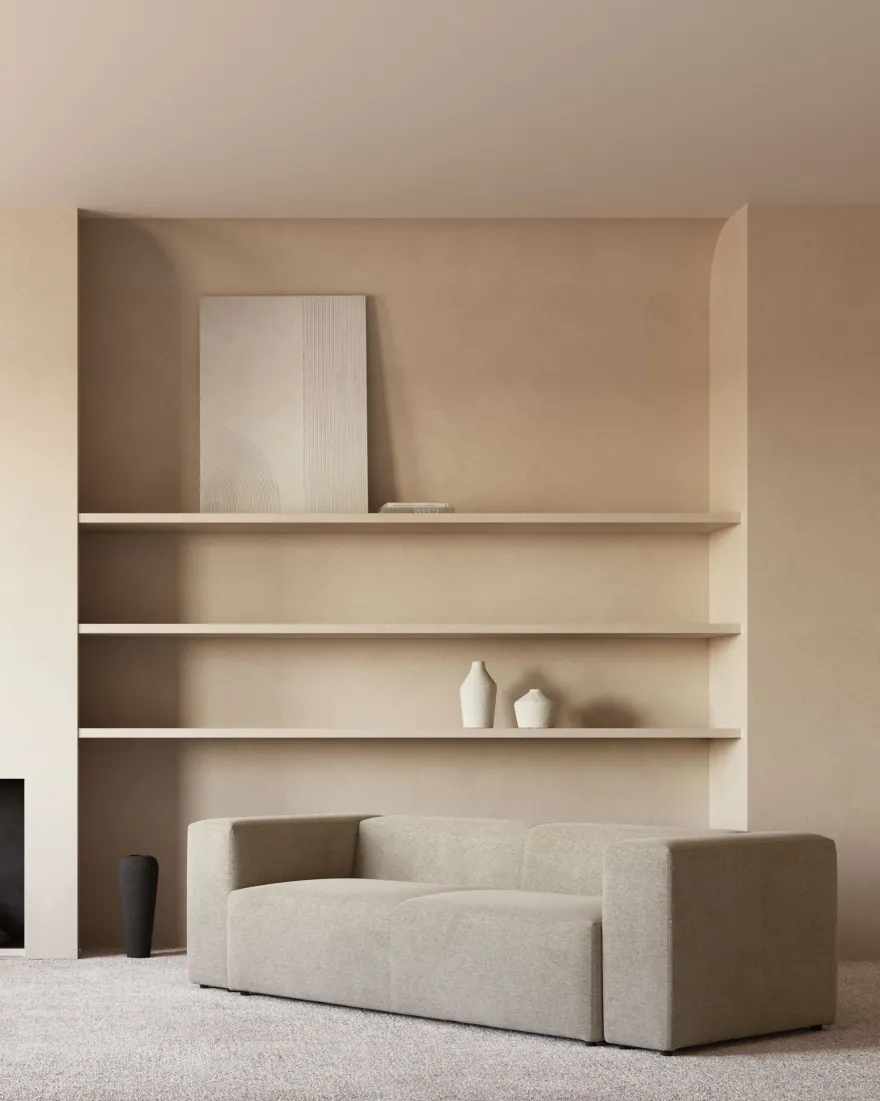 Kave Home Blok 3-Zitsbank