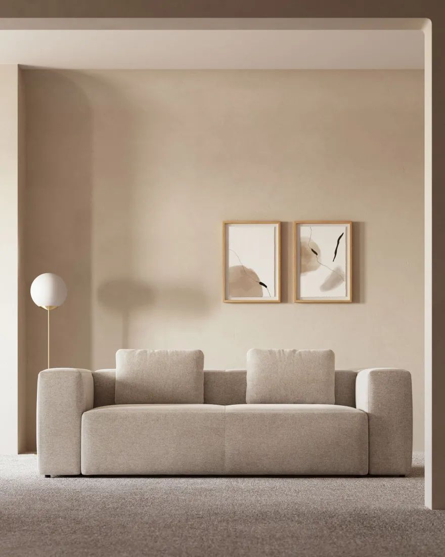 Kave Home Blok 3-Zitsbank