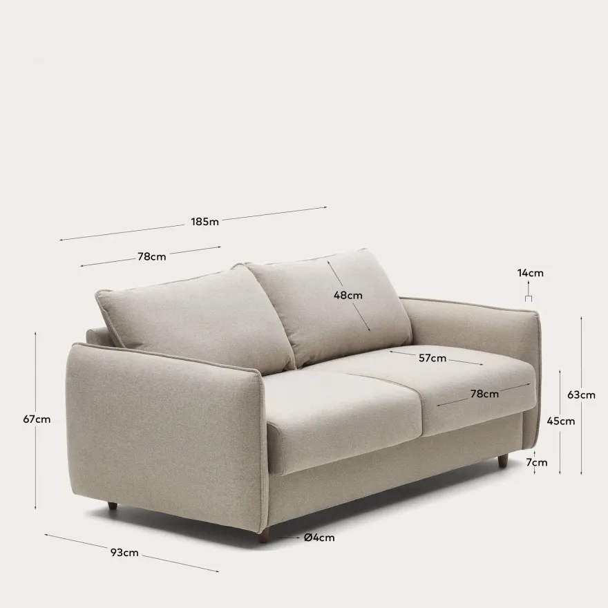 Kave Home Carlota Slaapbank