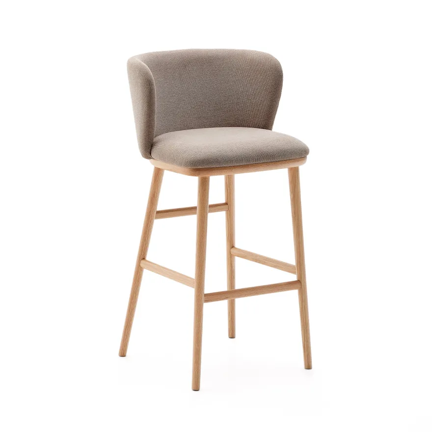 Kave Home Ciselia Hoog Barstoel