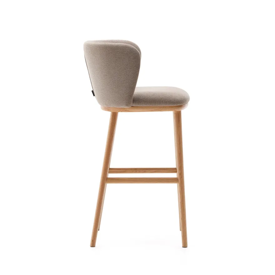 Kave Home Ciselia Hoog Barstoel