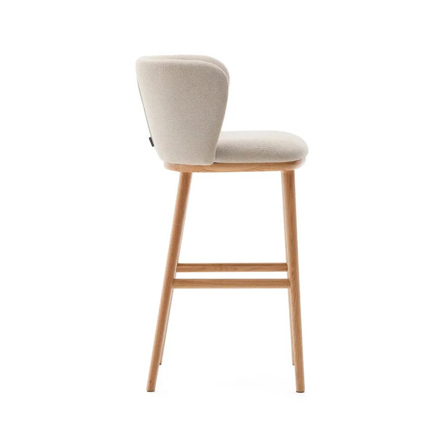 Kave Home Ciselia Hoog Barstoel