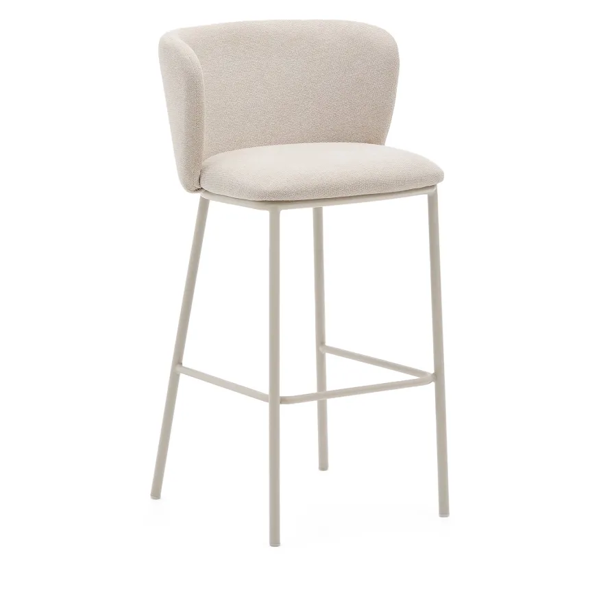 Kave Home Ciselia Hoog Barstoel