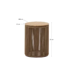 Kave Home Dandara Bijzettafel