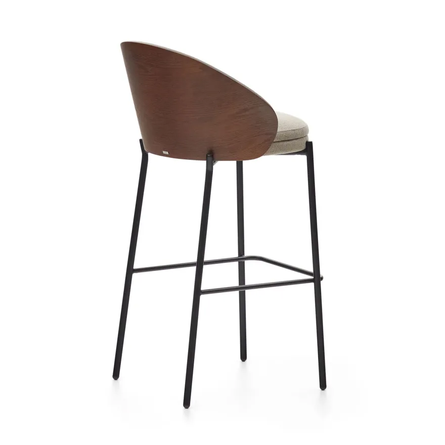 Kave Home Eamy Hoog Barstoel